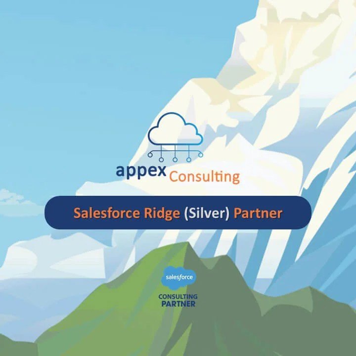 Appex Becomes a Ridge Salesforce Partner (Silver)